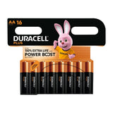 Duracell Plus AA 1.5V Battery (16 Pack)