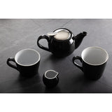 Olympia Cafe Milk Jug Black - 70ml 2.36fl oz (6 Pack)
