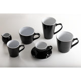 Olympia Cafe Aroma Mug Black - 340ml (6 Pack)