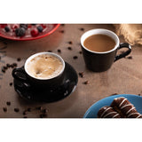 Olympia Cafe Aroma Mugs Black 230ml (6 Pack)