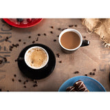 Olympia Cafe Cappuccino Cups Black 340ml (12 Pack)