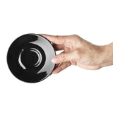 Olympia Cafe Espresso Saucers Black 116mm (12 Pack)