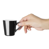 Olympia Cafe Flat White Cups Black 170ml (12 Pack)