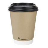 Fiesta Compostable Coffee Cups Double Wall 340ml (25 Pack)