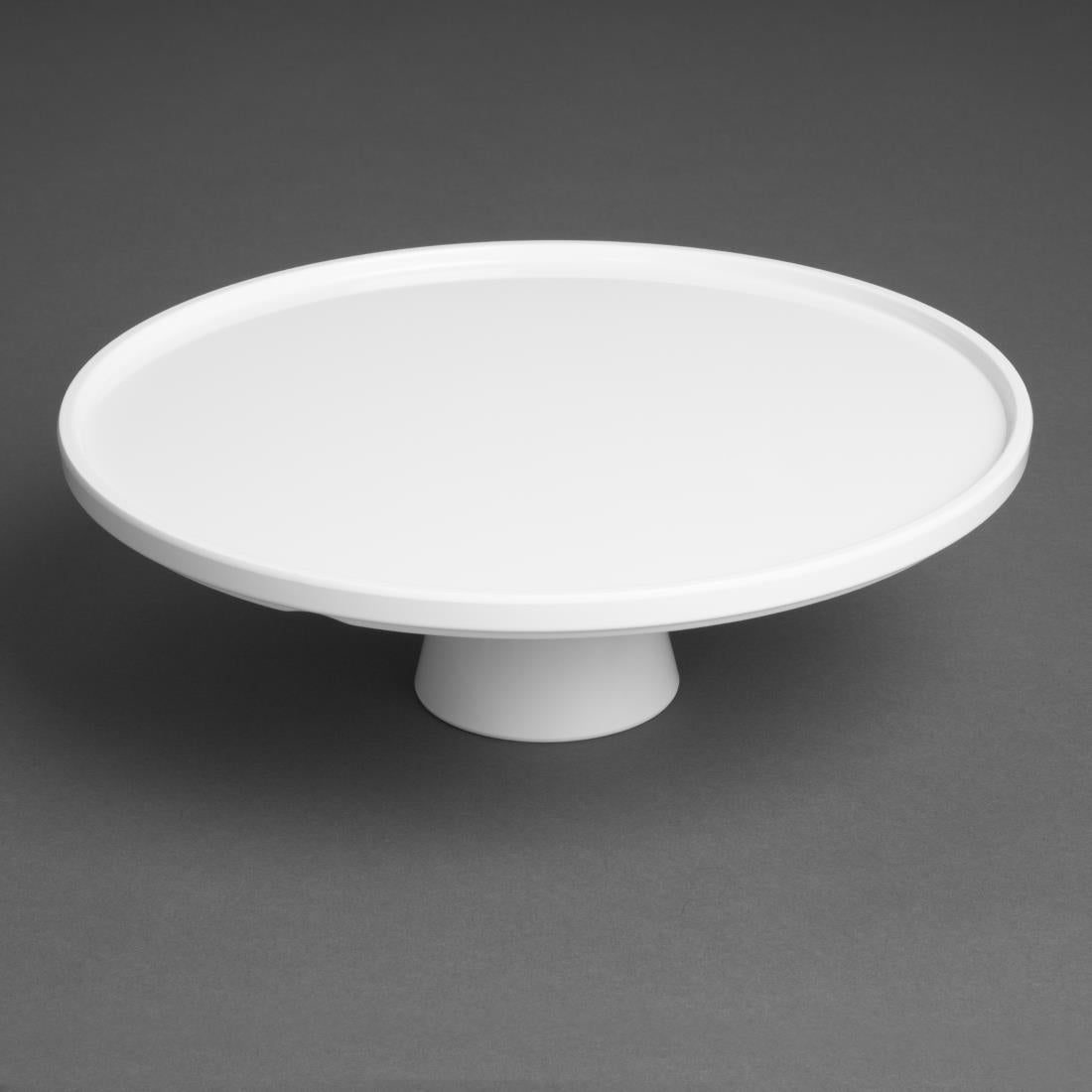 Olympia Kristallon Melamine Round Cake Stand 330x140mm