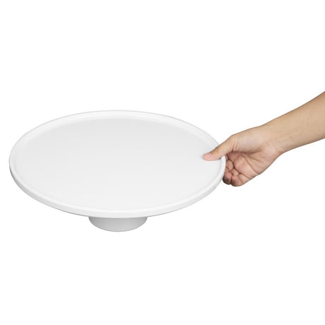 Olympia Kristallon Melamine Round Cake Stand 330x140mm