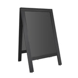 Olympia Pavement Board Black Wooden Frame 700x1200mm