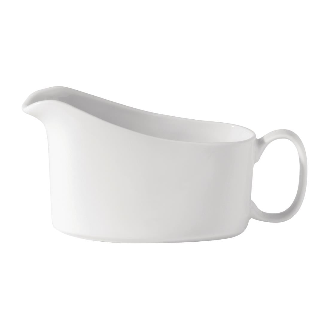 Utopia Titan Sauce Boats White 200ml (6 Pack)