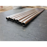 Beaumont Stainless Steel Metal Straws 8.5" (Pack of 25)