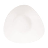 Churchill Lotus Triangular Shallow Bowls White 238mm (12 Pack)