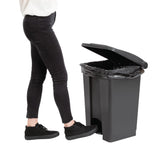 Jantex Pedal Bin Black 45Ltr