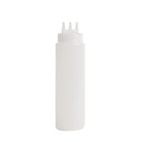 3 nozzle squeeze bottle