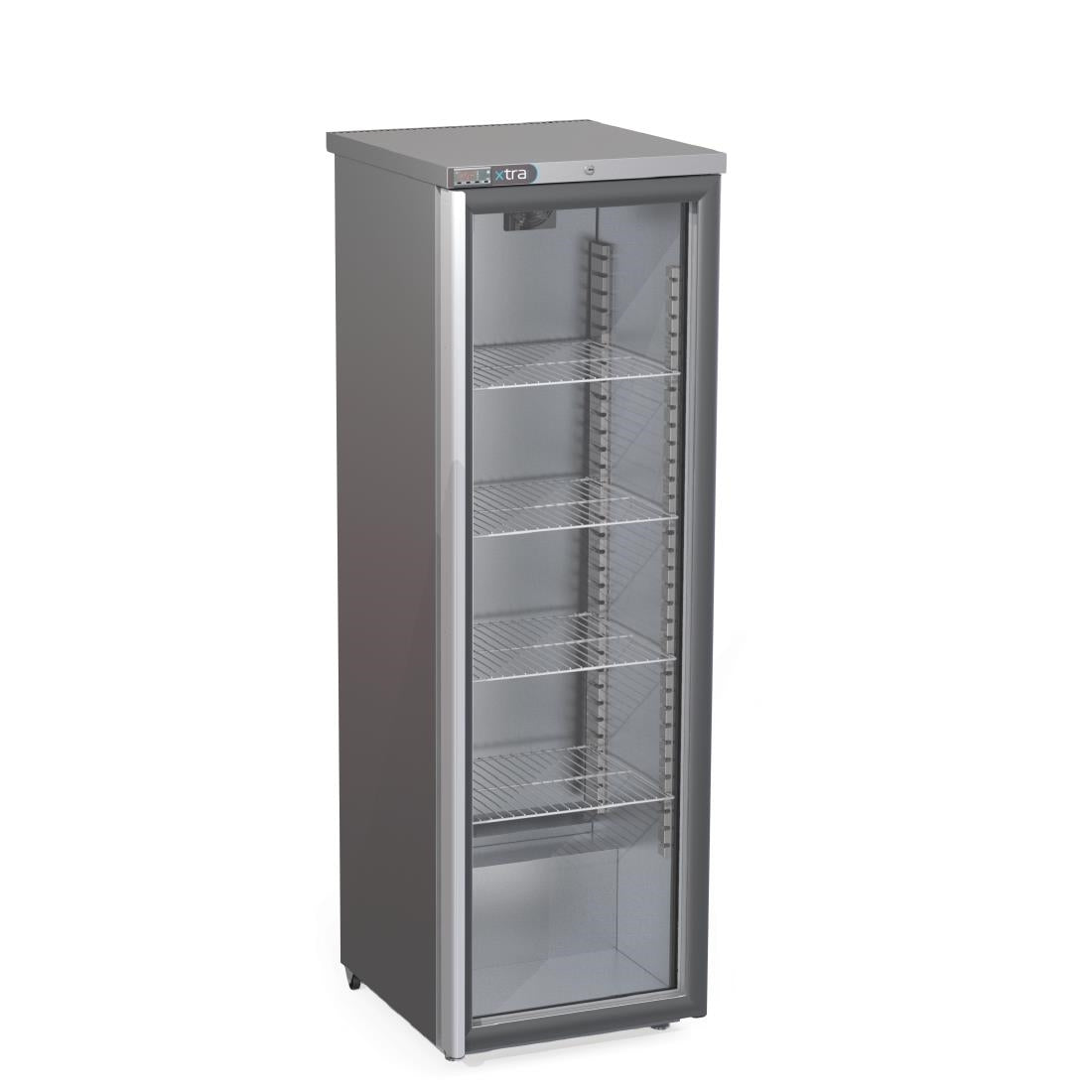 Foster Xtra Slimline 1 Glass Door 410Ltr Cabinet Fridge XR415G 33-276