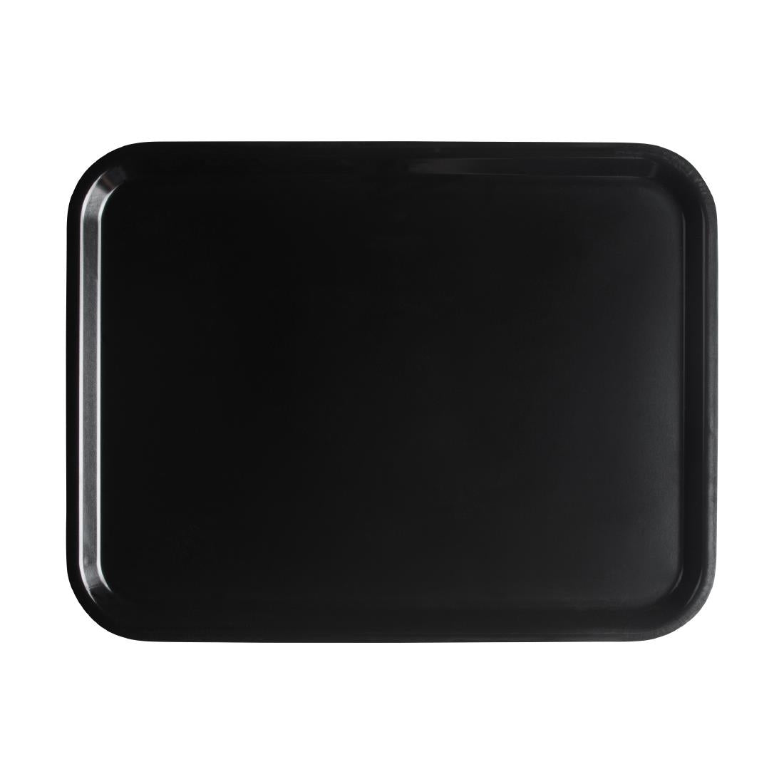 Cambro Capri Tray Smooth Surface Black 330x430mm