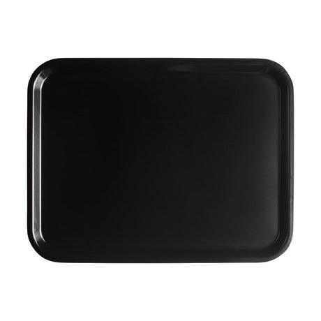 Cambro Capri Tray Smooth Surface Black 330x430mm