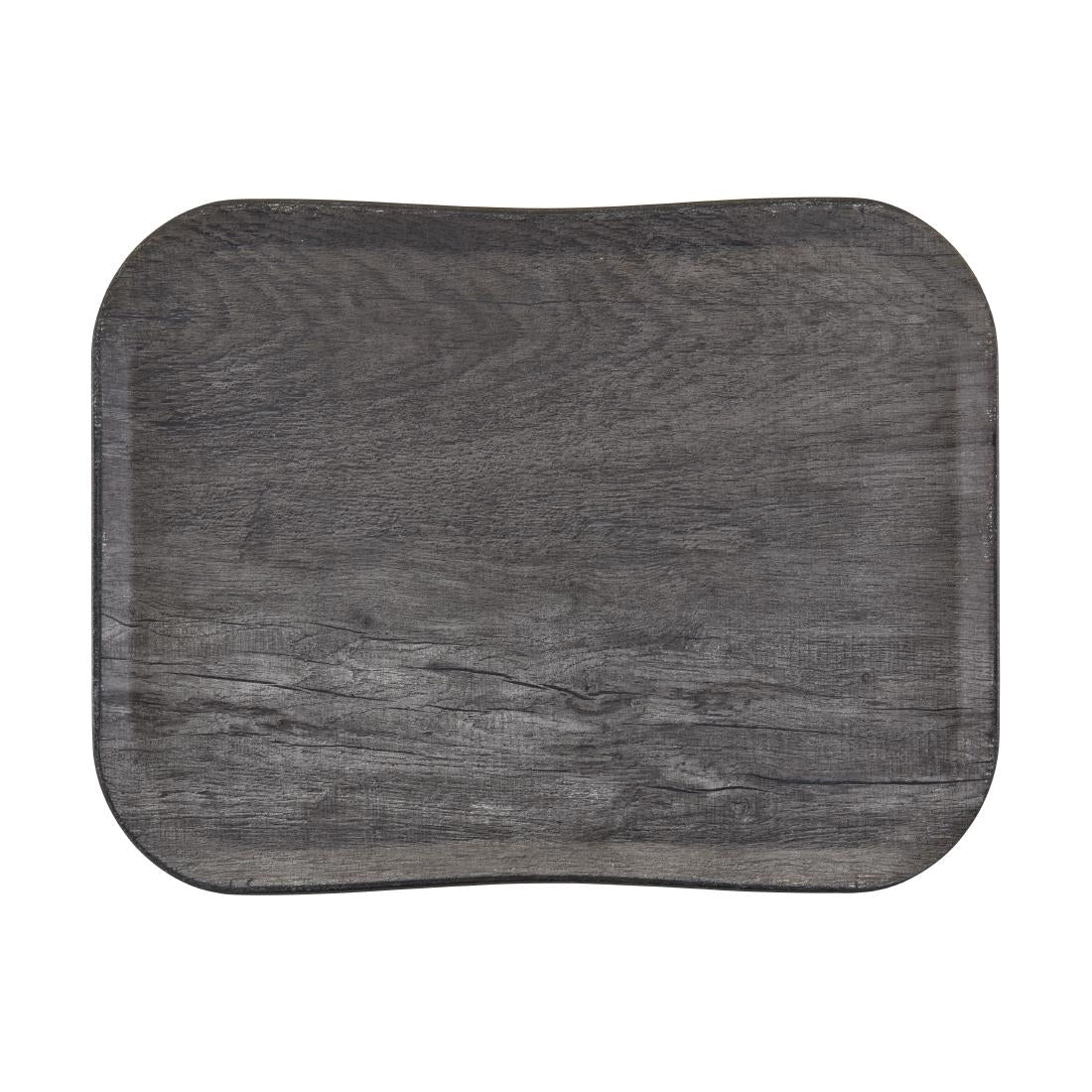 Cambro Versatray Century Non-Slip Grey Oak Textured Wood Effect 360x460mm