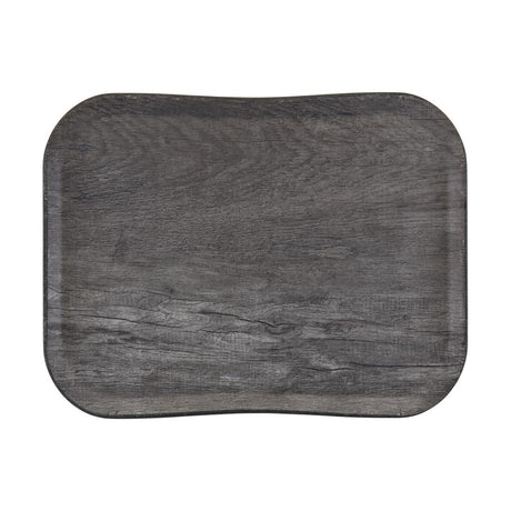 Cambro Versatray Century Non-Slip Grey Oak Textured Wood Effect 360x460mm