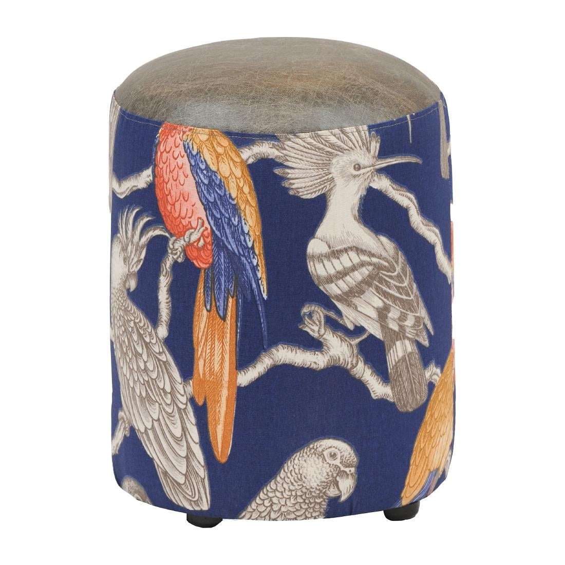 Aviary Cylinder Ash Stool Marine (2 Pack)