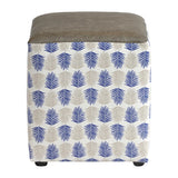Alfresco Cube Ash Stool Marine (2 Pack)