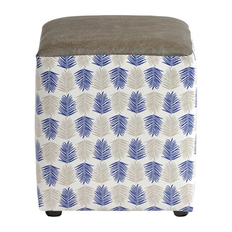 Alfresco Cube Ash Stool Marine (2 Pack)