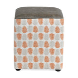 Alfresco Cube Ash Stool Mandarin (2 Pack)