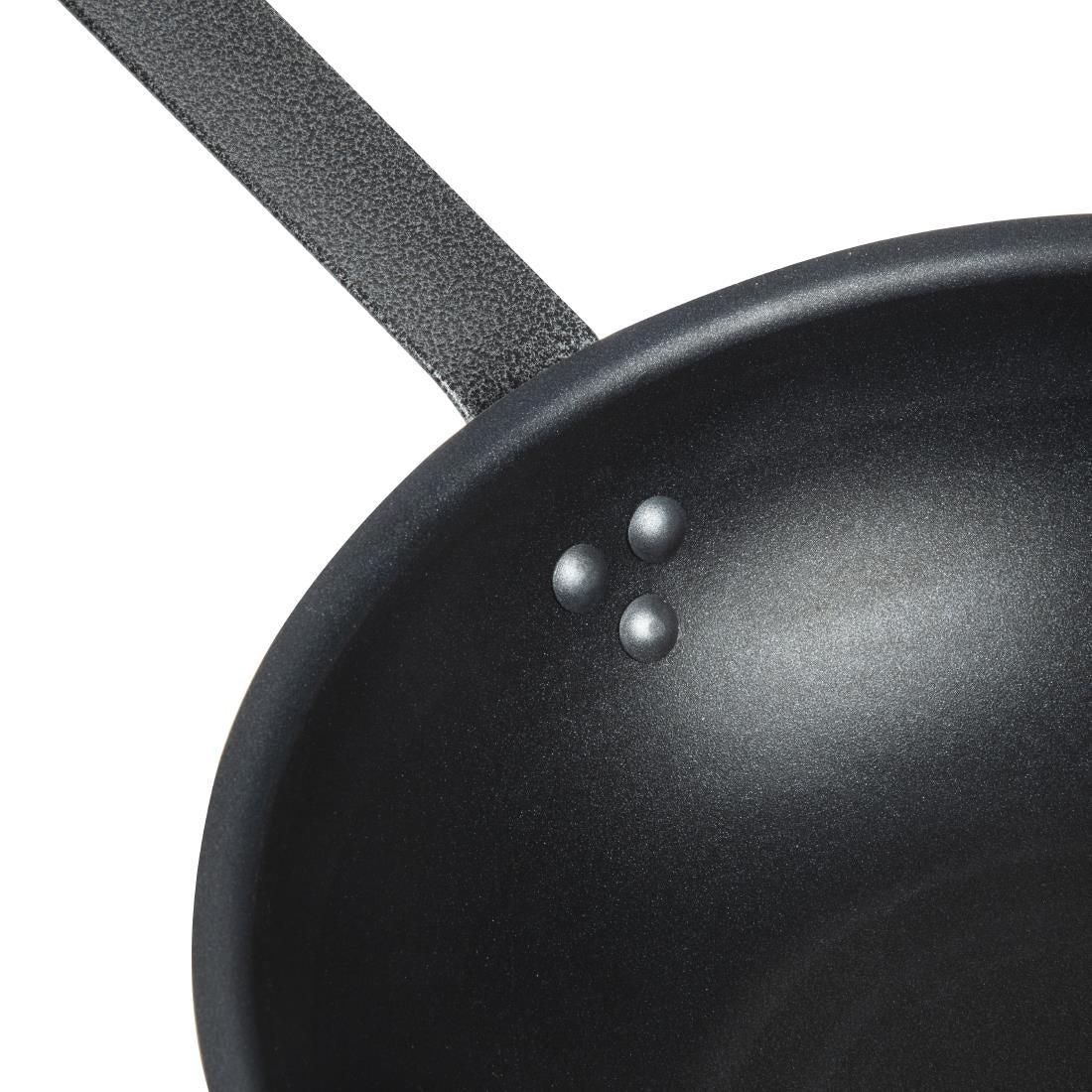 Matfer Bourgeat Classe Chef Aluminium Non-Stick Wok Flared Sauté Pan 11cm