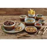 Siena Nourish Straight Sided Small Bowls Barley White 8oz (12 Pack)