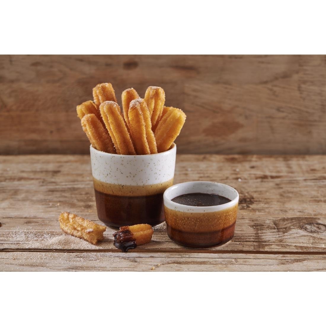 Siena Nourish Straight Sided Dip Pots Duck Egg 4oz (12 Pack)