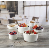 Churchill Super Vitrified Nourish Straight Sided Small Bowls White 8oz (12 Pack)