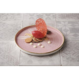 Churchill Stonecast Walled Plates Pink 220mm (6 Pack)