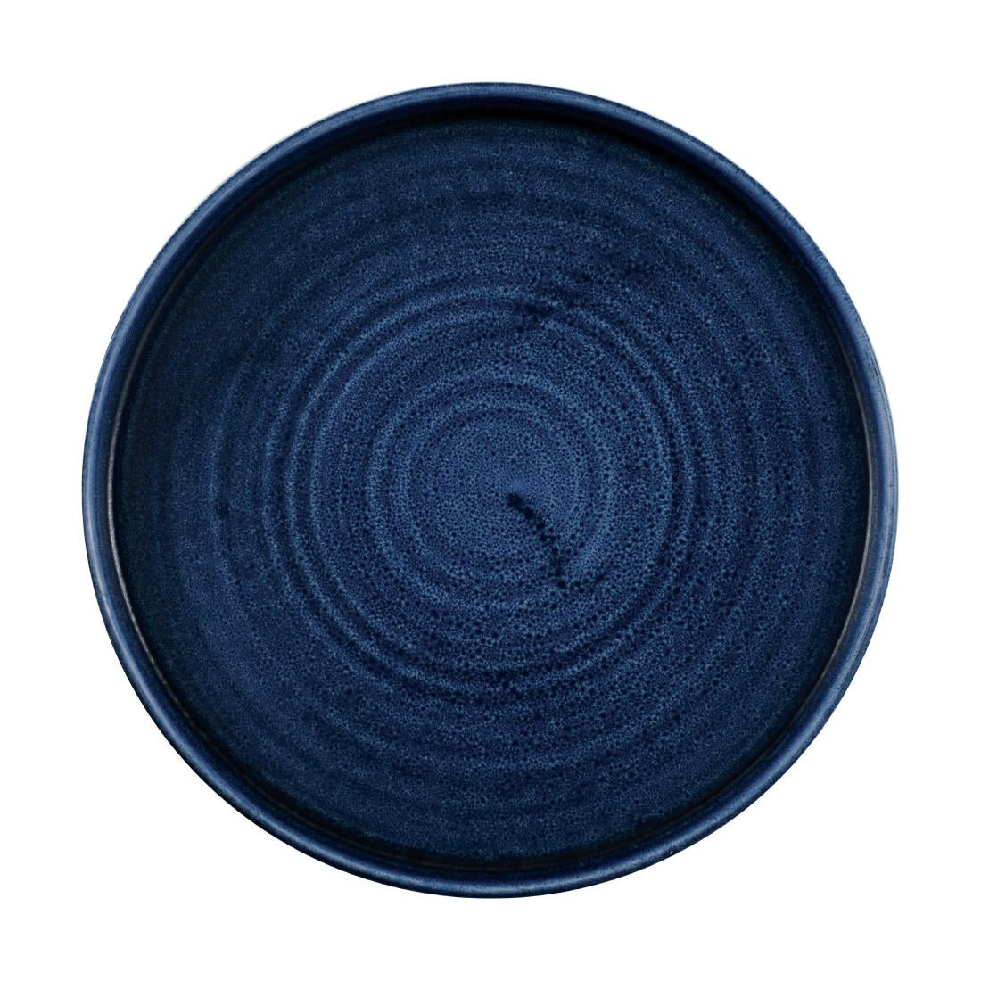 Churchill Stonecast Walled Plates Plume Ultramarine 260mm (6 Pack)