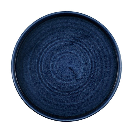 Churchill Stonecast Walled Plates Plume Ultramarine 260mm (6 Pack)