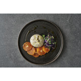 Churchill Stonecast Patina Walled Plates Iron Black 260mm (6 Pack)