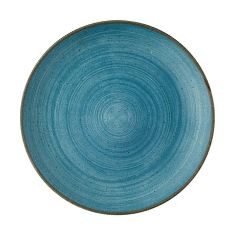 Churchill Stonecast Raw Evolve Coupe Plates Teal 260mm (12 Pack)