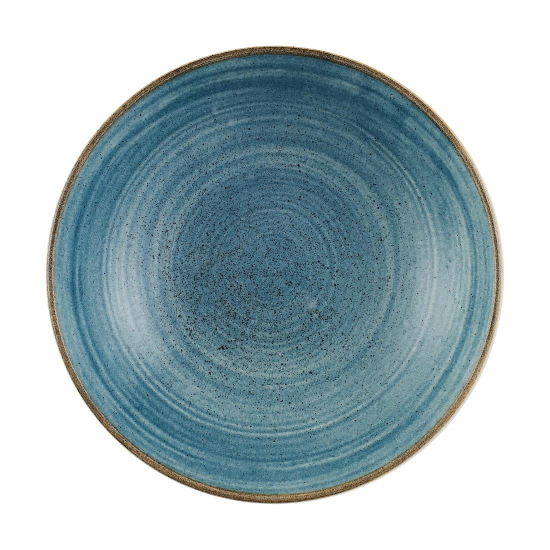 Churchill Stonecast Raw Coupe Bowls Teal 184mm (12 Pack)