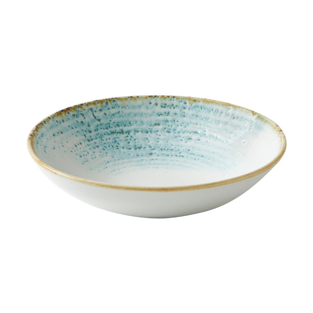 Churchill Homespun Accents Coupe Bowls Aquamarine 182mm (12 Pack)