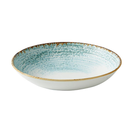 Churchill Homespun Accents Evolve Coupe Bowls Aquamarine 248mm (12 Pack)