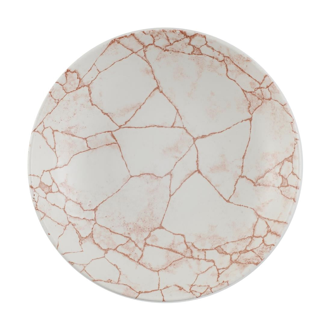 Churchill Studio Prints Kintsugi Evolve Coupe Bowls Coral 248mm (12 Pack)