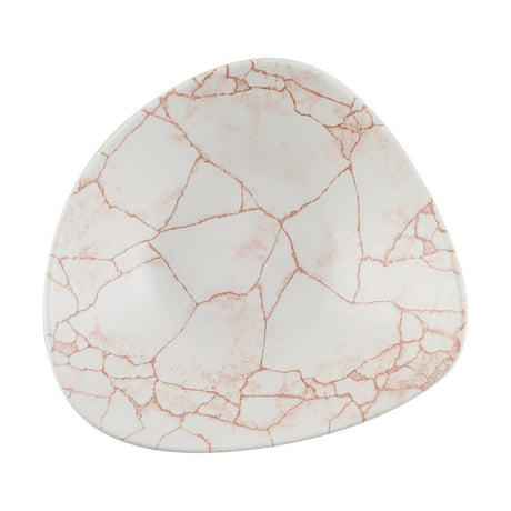 Churchill Studio Prints Kintsugi Lotus Bowls Coral 228mm (12 Pack)