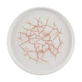 Churchill Studio Prints Kintsugi Walled Plates Coral 220mm (6 Pack)