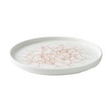 Churchill Studio Prints Kintsugi Walled Plates Coral 260mm (6 Pack)