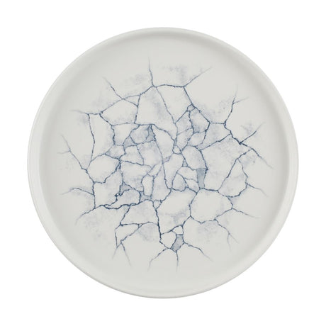 Churchill Studio Prints Kintsugi Pearl Walled Plates Grey 260mm (6 Pack)
