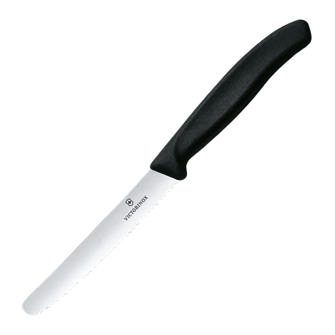 Victorinox Serrated Tomato Utility Knife Black 11cm