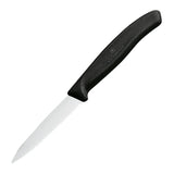 Victorinox Serrated Paring Knife Black 8cm