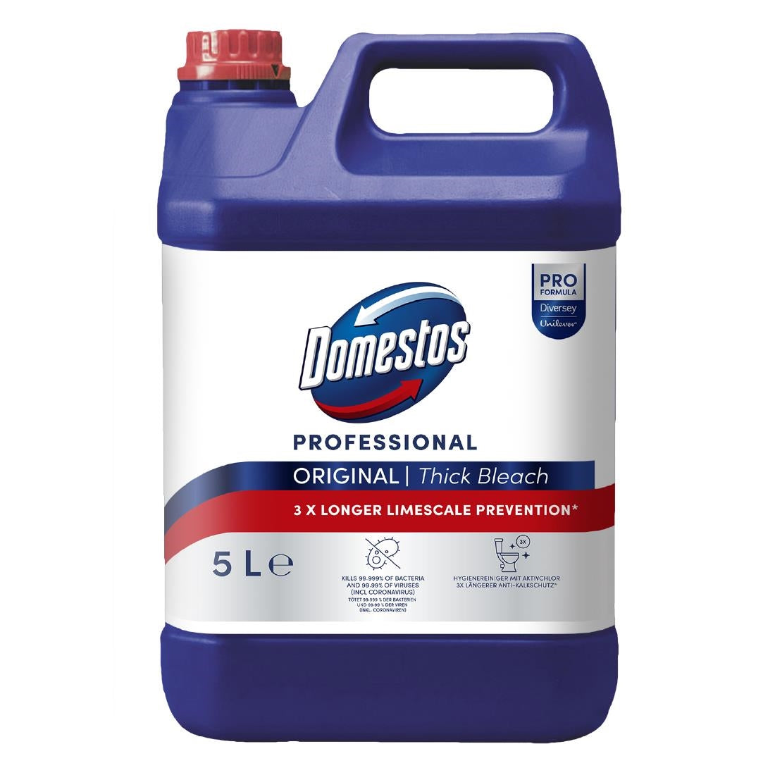 Domestos Professional Original Bleach Concentrate 5Ltr