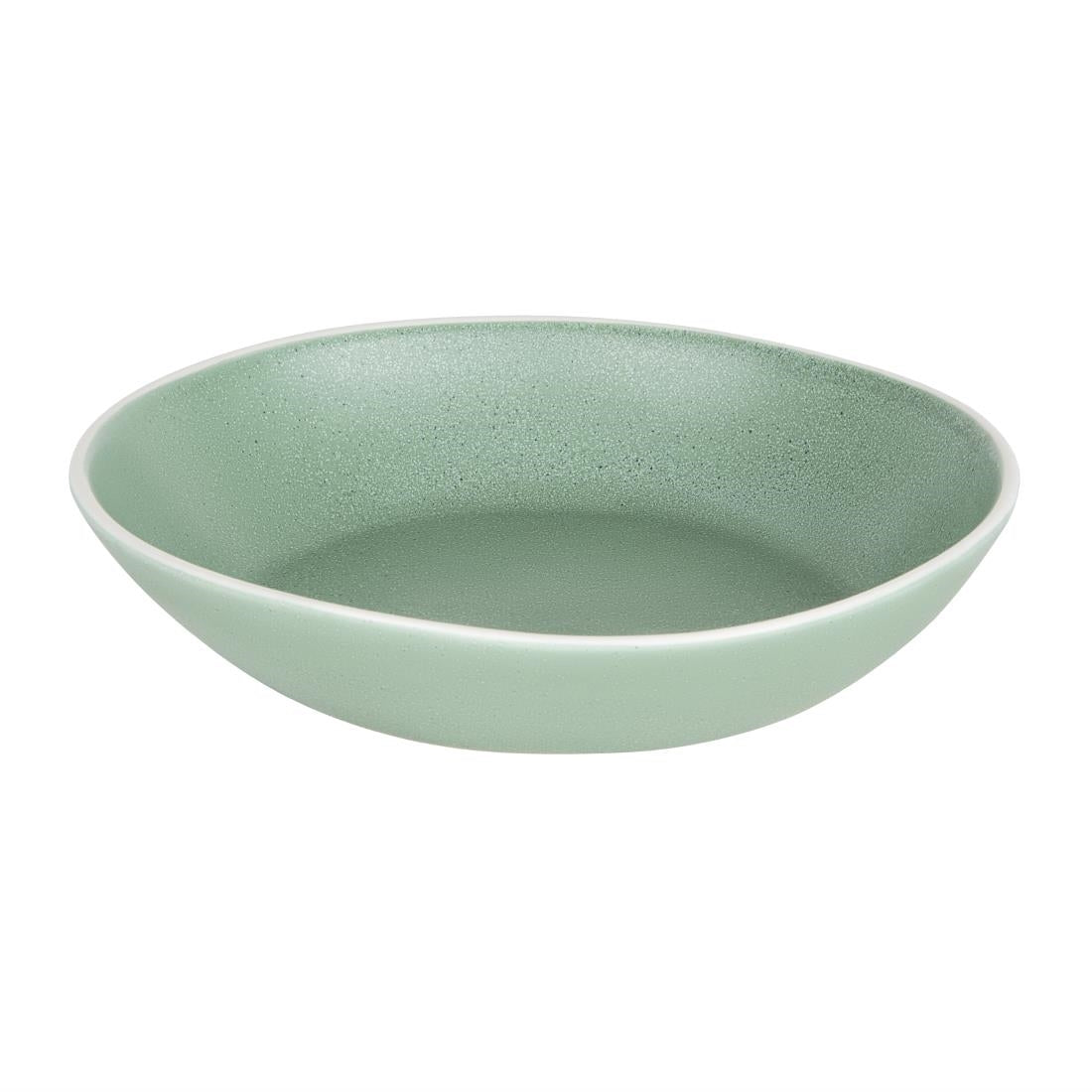 Olympia Chia Coupe Bowls Green 220mm (4 Pack)