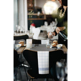 Dunisoft Towel Napkin Blue Check 38x54cm (250 Pack)