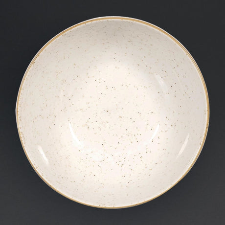 Churchill Stonecast Noodle Bowls Barley White 183mm (6 Pack)