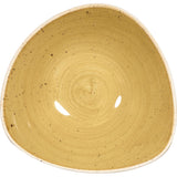 Churchill Stonecast Triangular Bowls Mustard 185mm (12 Pack)