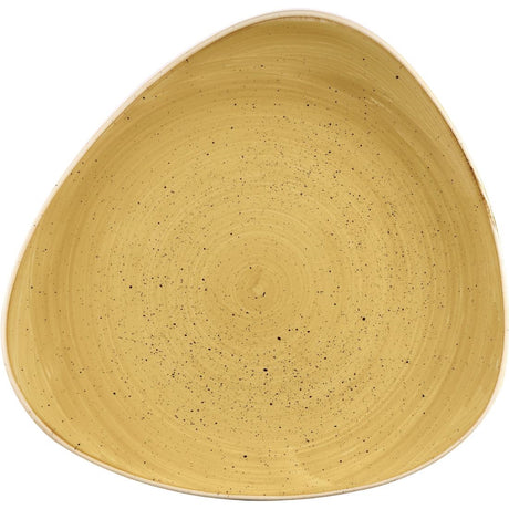 Churchill Stonecast Triangular Plates Mustard 265mm (12 Pack)